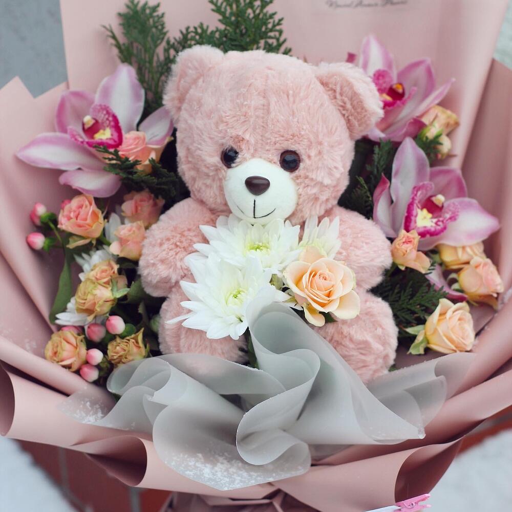 Букет з ведмежа
